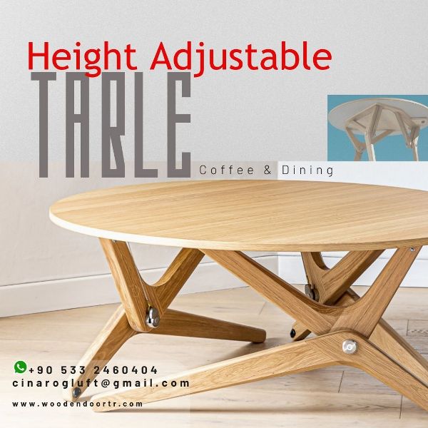 Height Adjustable Coffee Dining Table
